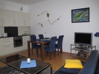 Ferienwohnung - Wohnzimmer 